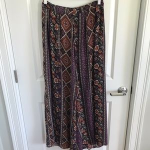 South Moon Under Purple Bohemian Skirt